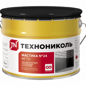 Мастика гидроизоляционная №24 (МГТН) ведро 3 кг