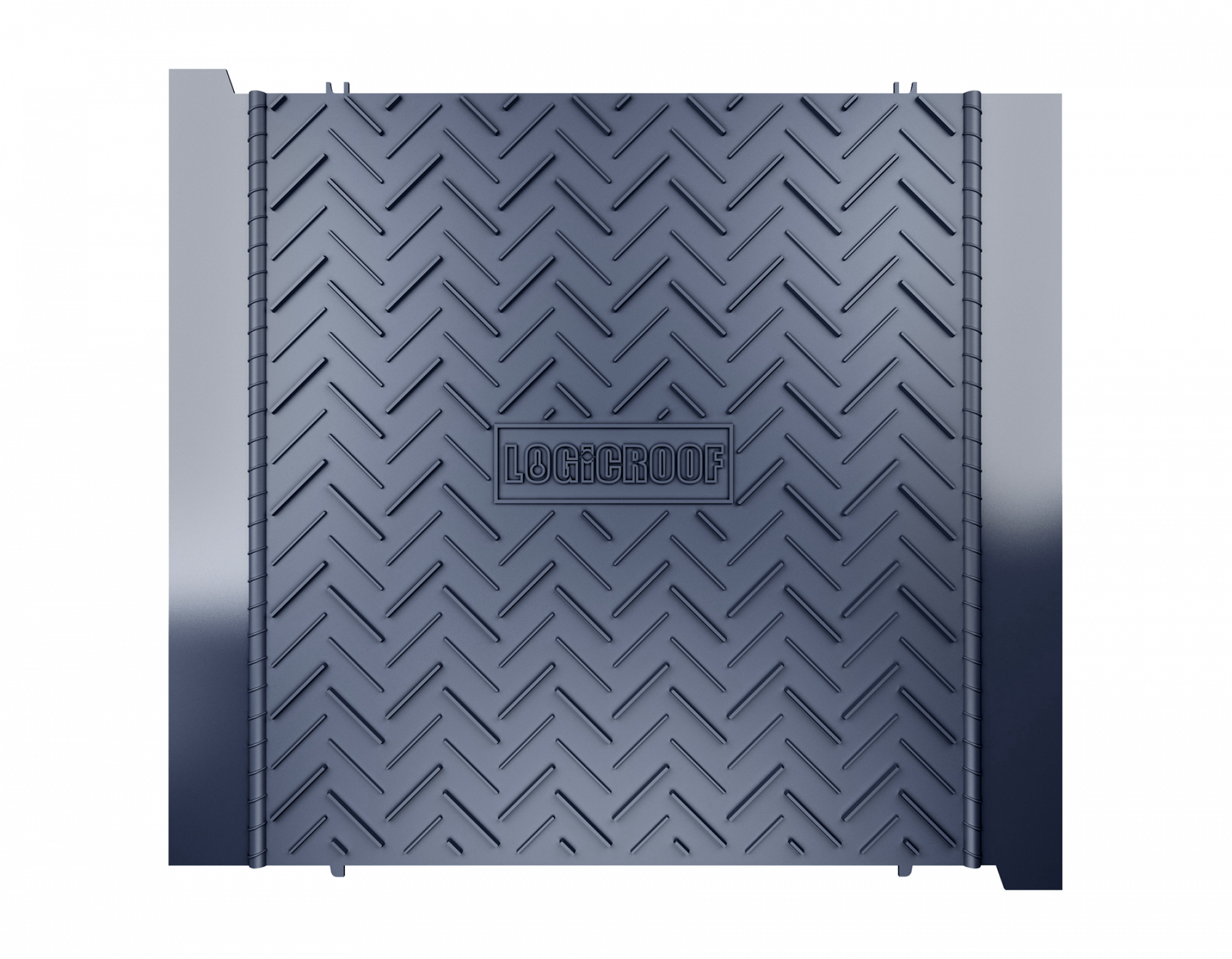 ПВХ Logicroof Walkway Puzzle дорожка серая 0,6*0,6м 50 шт/упак.