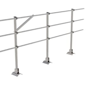 Кровельное ограждение Fachmann КО/PL/PVC/1200-3-3000